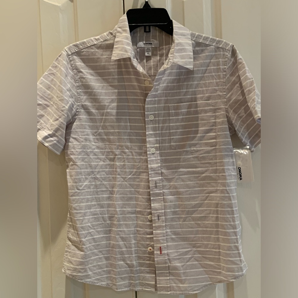 Boys shirtsleeve button down shirt